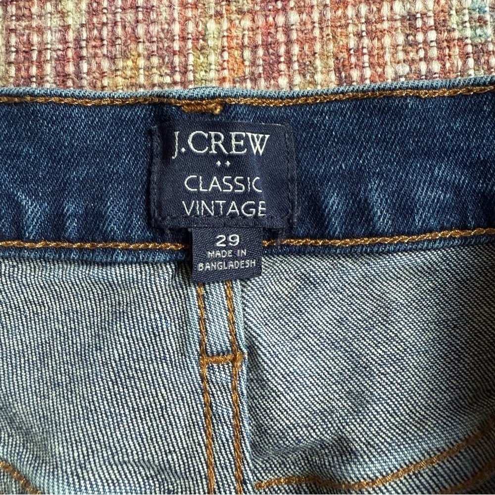 J.Crew Classic Vintage Women’s Jeans size 29 - Picture 7 of 11